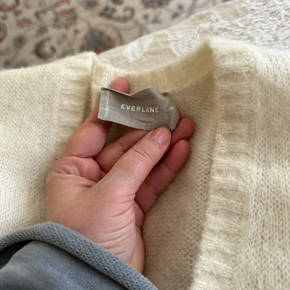 Everlane Soft Cream Knitwear